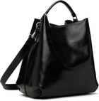 Dries Van Noten Black Leather Bag