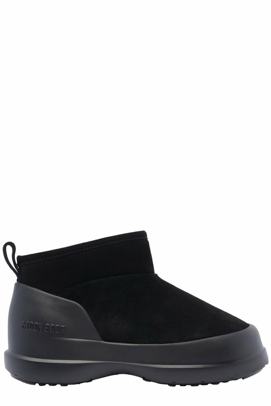 Photo: Moon Boot Luna Logo Debossed Slip-on Boots