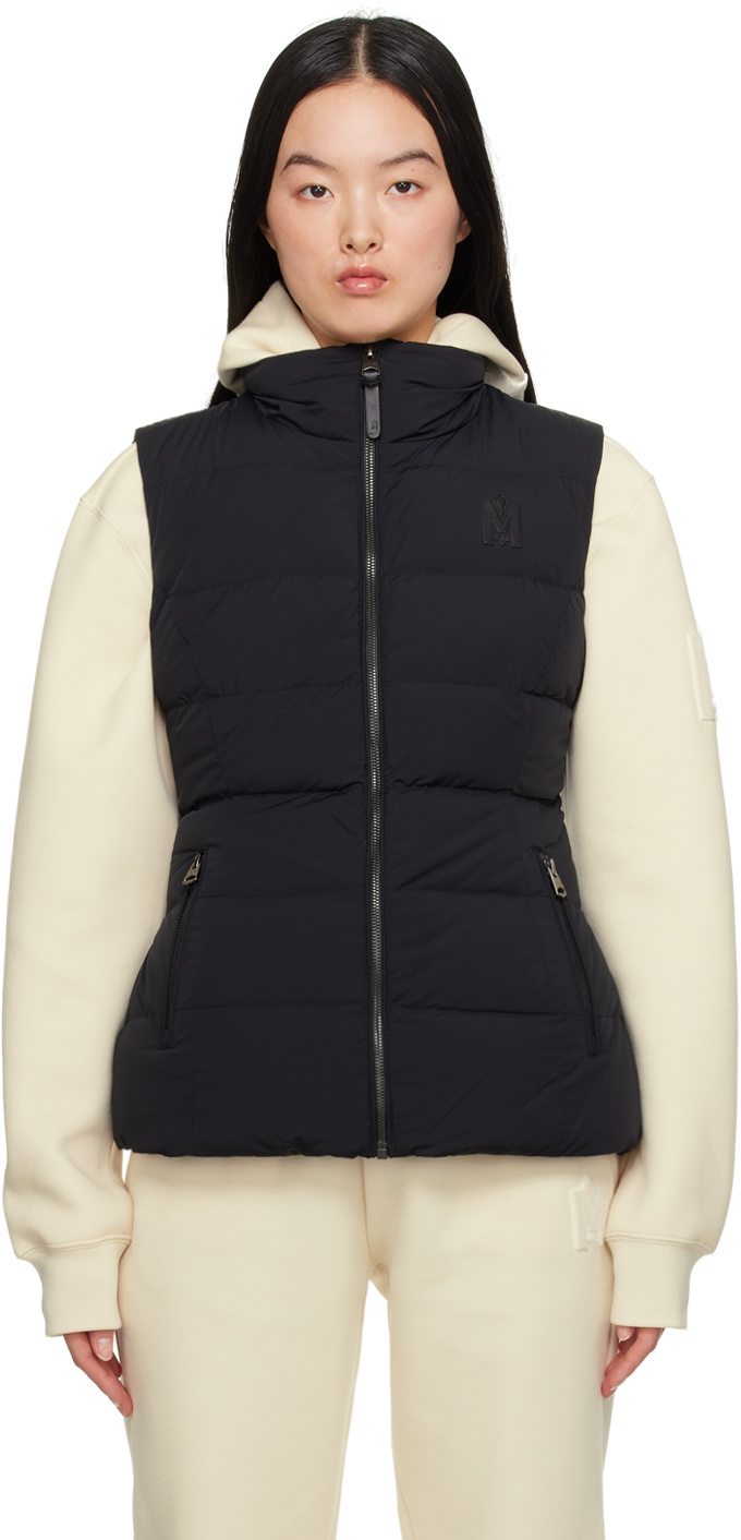 MACKAGE Black Gisela Down Vest Mackage