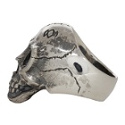 Yohji Yamamoto Silver Alien Skull Ring