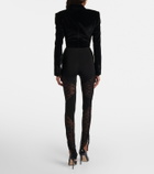 Nina Ricci Lace-trimmed legging
