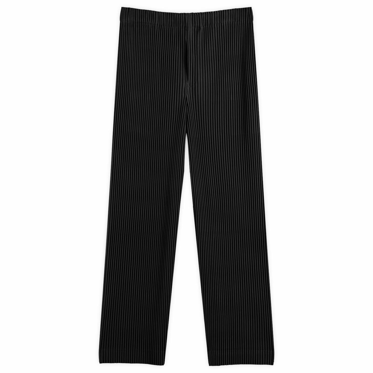 Homme Plisse Issey Miyake Black MC June Pleats Bottom 1 Trousers