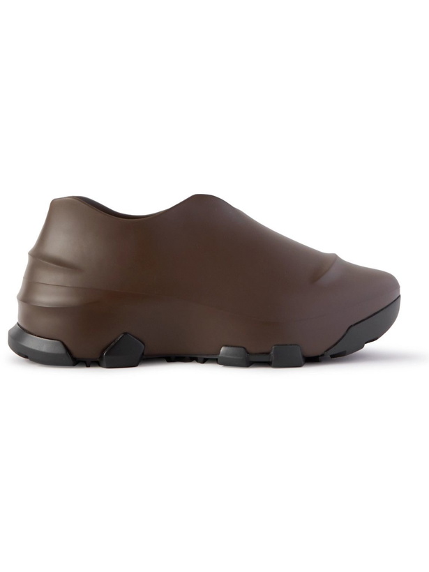 Photo: Givenchy - Monumental Mallow Rubber Sneakers - Brown