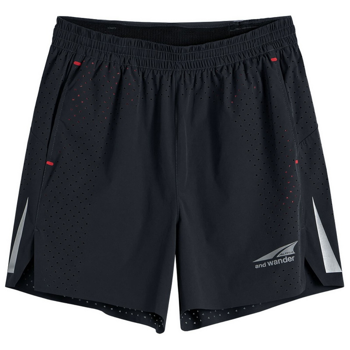 Photo: and wander Men's x Altra Ventilation Shorts in Navy