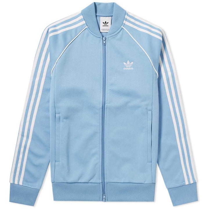 Photo: Adidas Superstar Track Top Blue