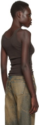 AMIRI Brown MA Tank Top