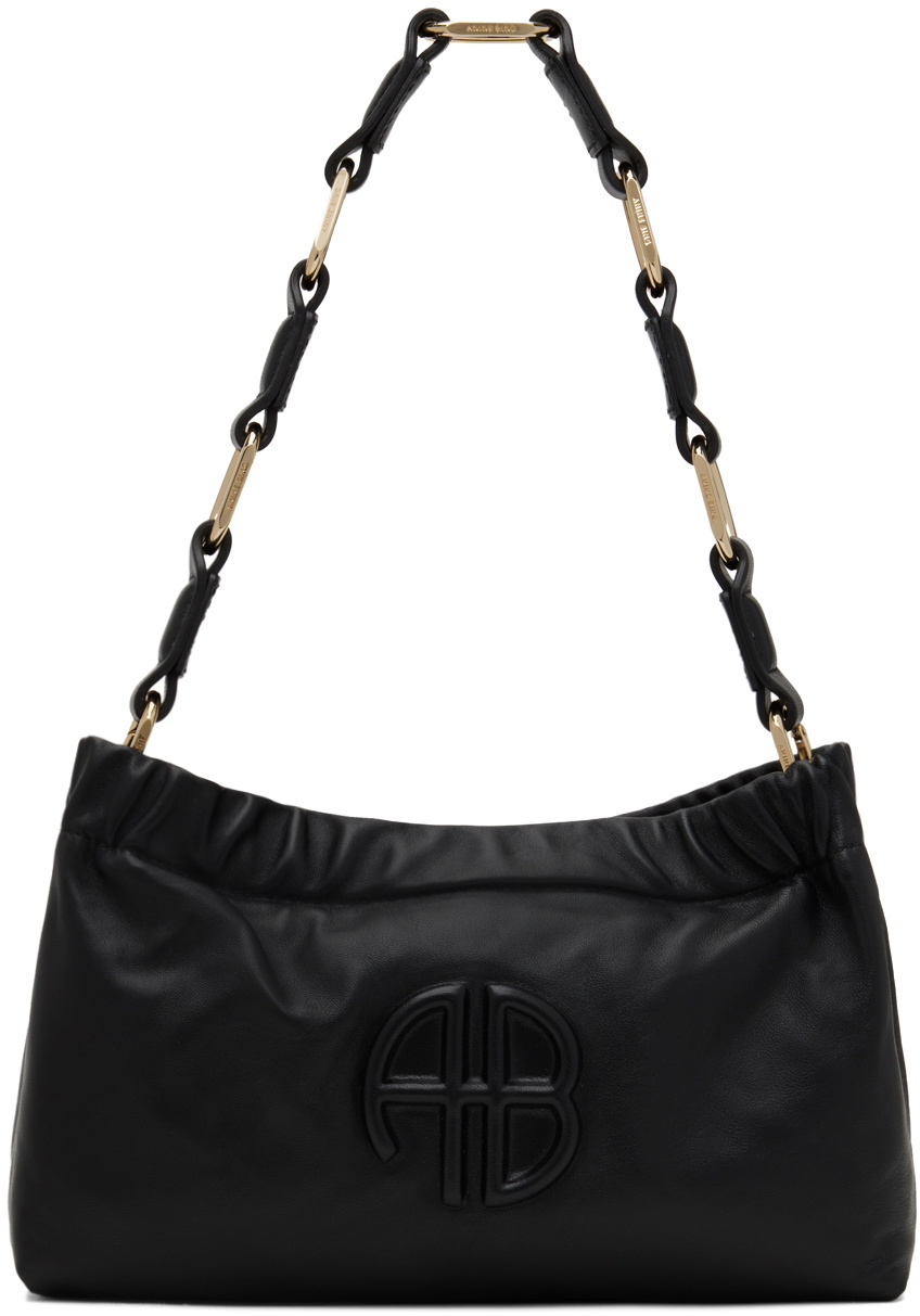 ANINE BING Black Small Kate Shoulder Bag