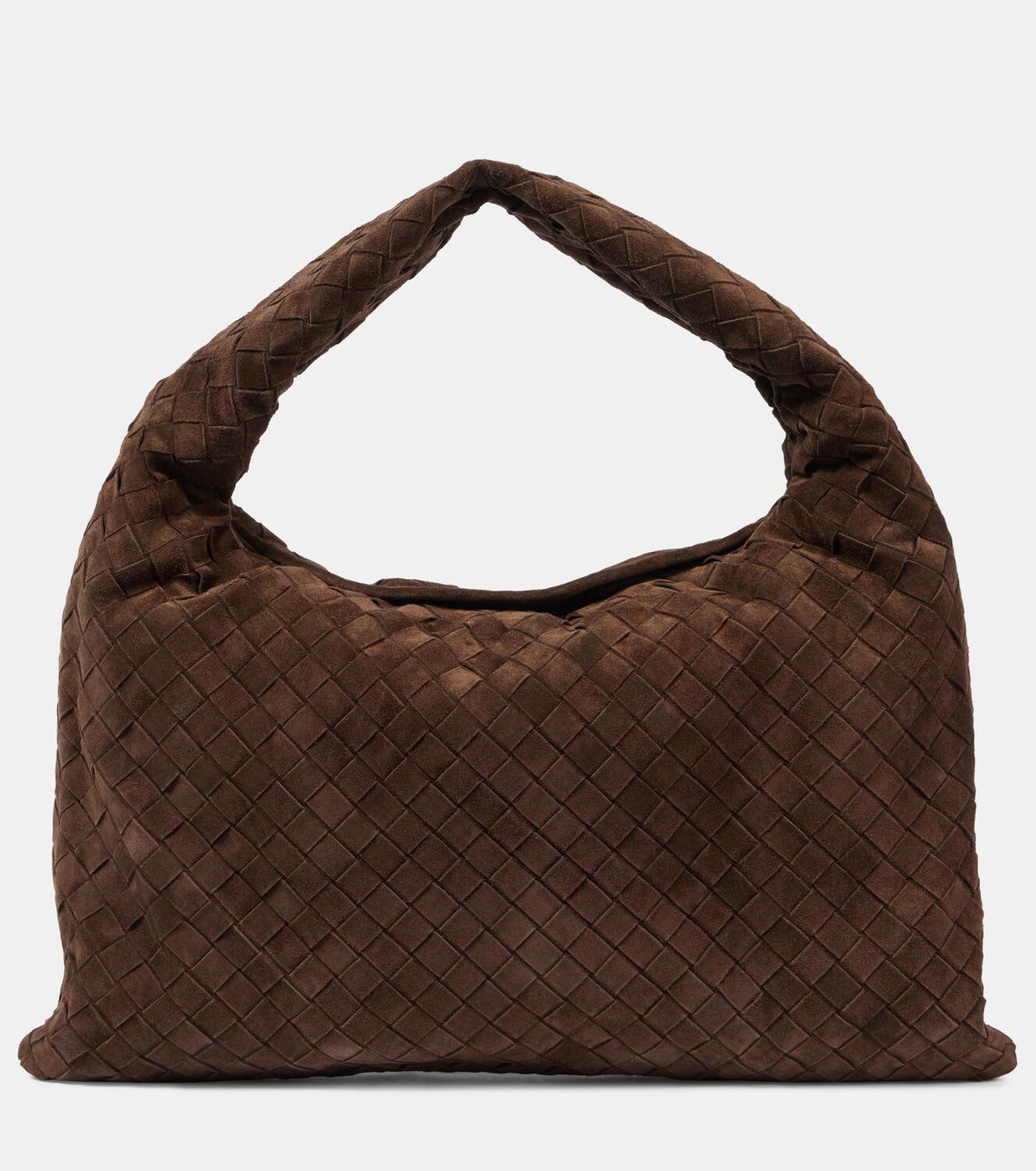 Bottega Veneta Hop Intrecciato Small suede tote bag Bottega Veneta
