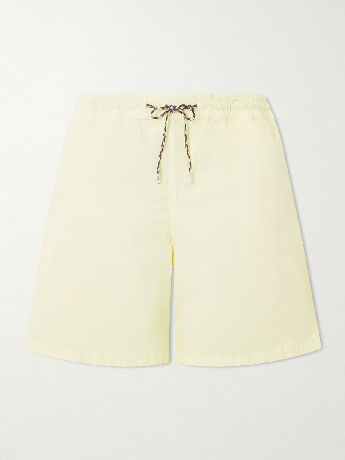 A Kind Of Guise - Volta Straight-Leg Shell Drawstring Shorts - Yellow