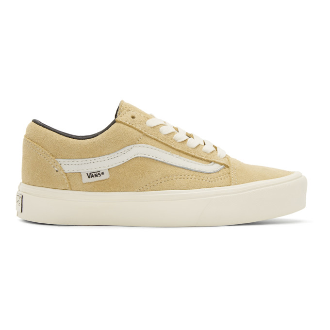 Photo: Vans Beige Old Skool Lite LX Sneakers