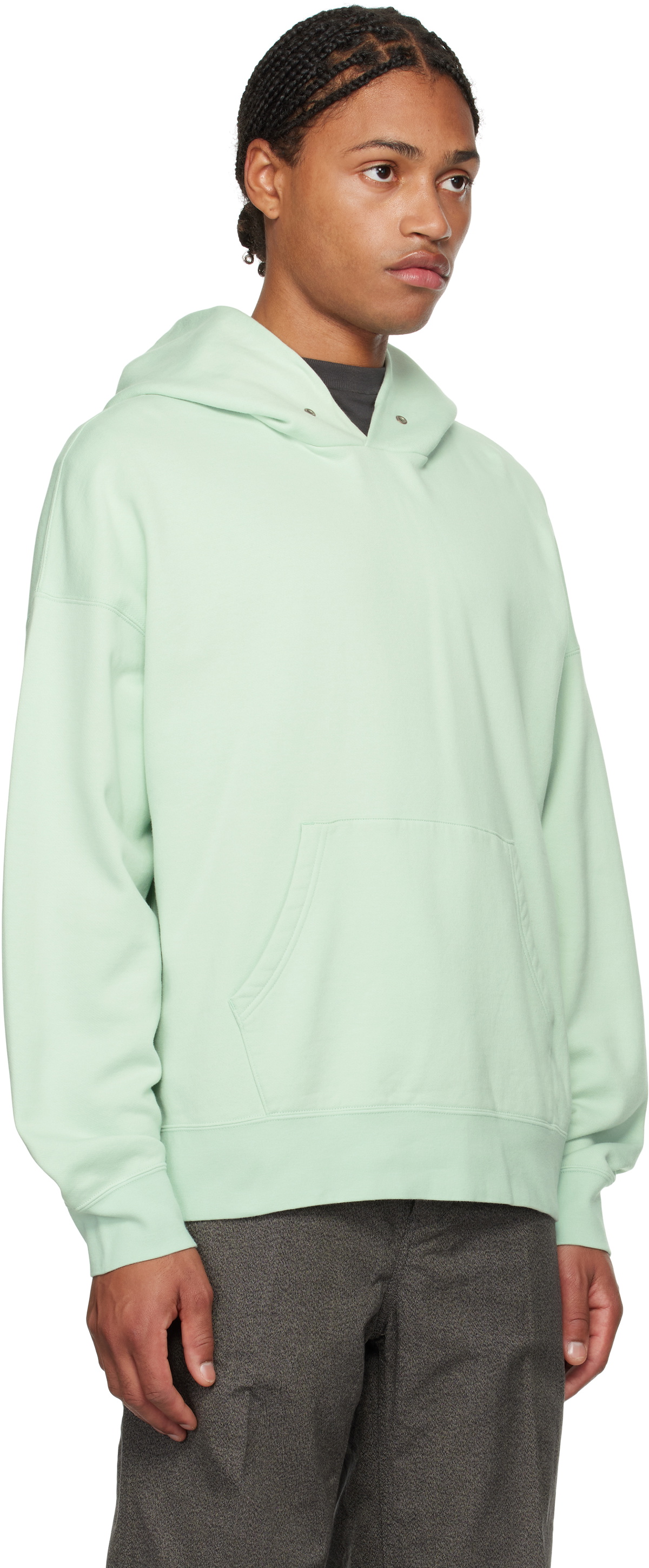 visvim Green Ultimate Jumbo SB Hoodie Visvim