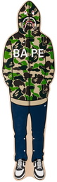 BAPE Green Shark Seijin Skateboard Deck