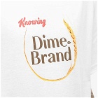 Dime Men's Grain T-Shirt in White