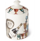 Fornasetti - Scimmie Scented Candle, 300g - White