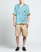 Casablanca Mens Shirt Sky in Blue