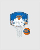 Wilson Nba Team Mini Hoop New York Knicks Blue - Mens - Cool Stuff
