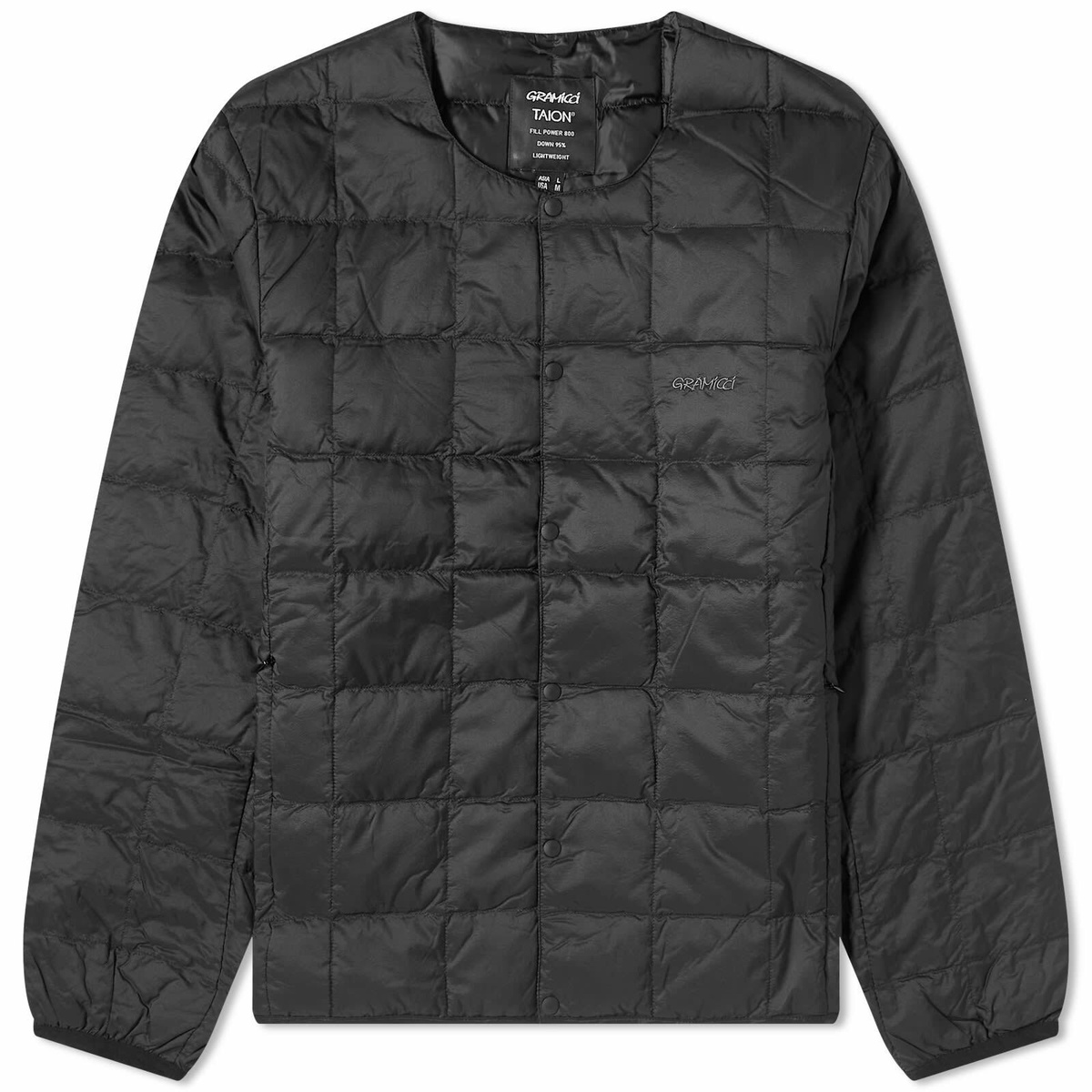 Gramicci Men's Inner Down Jacket in Black Gramicci