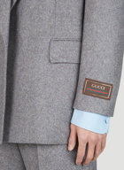 Tailored Blazer in Light Grey
