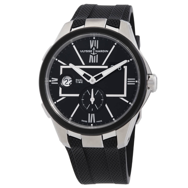 Photo: Ulysse Nardin Executive Automatic Black Dial Mens Watch 243-20/42