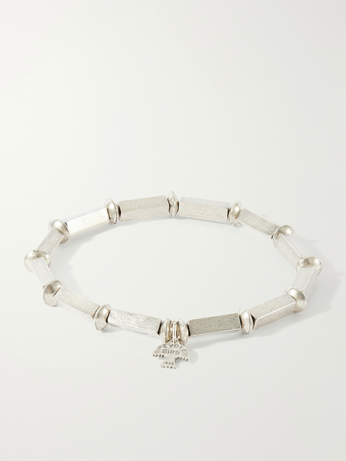 Peyote Bird - Whitmore Sterling Silver Bracelet - Silver