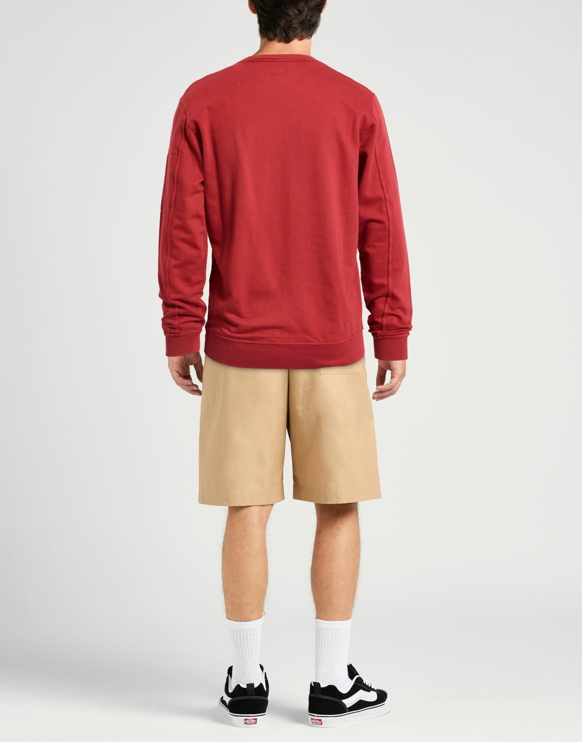 C. p. Company Mens Sweatshirt Brick