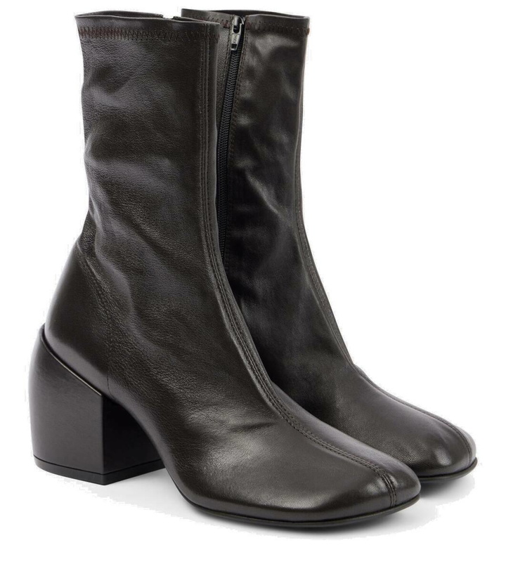Photo: Dries Van Noten Leather ankle boots