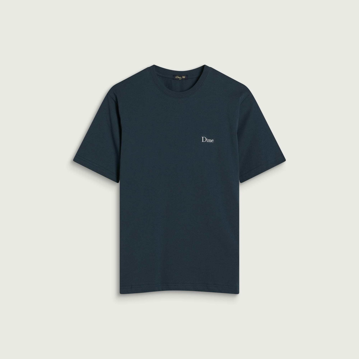 Dime Men's Classic Small Logo T-Shirt in Navy