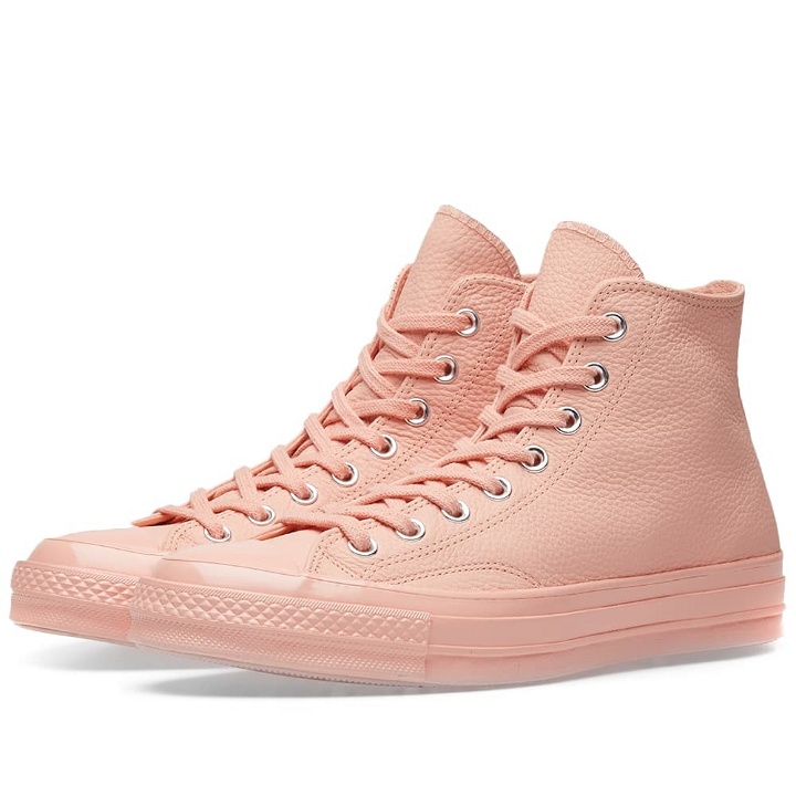 Photo: Converse Chuck Taylor 1970s Hi Leather Pink