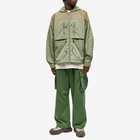 Gramicci Men's x F/CE. Technical Cargo Wide Pant in Olive