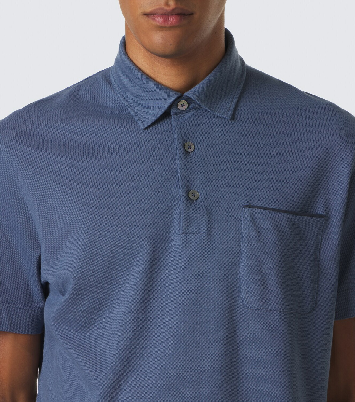 Zegna Cotton piqué polo shirt