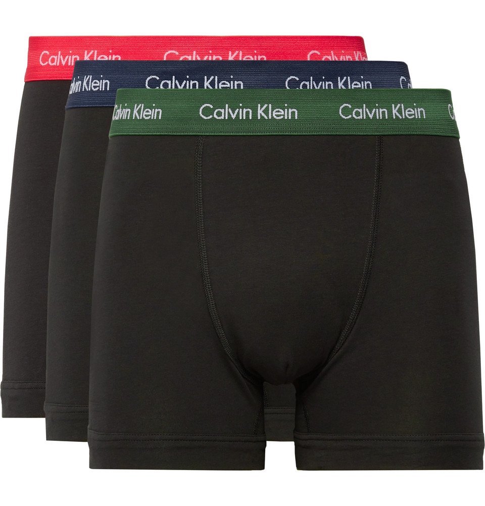 Calvin Klein Underwear Red Customized Micro Boxer Briefs Calvin Klein  Underwear