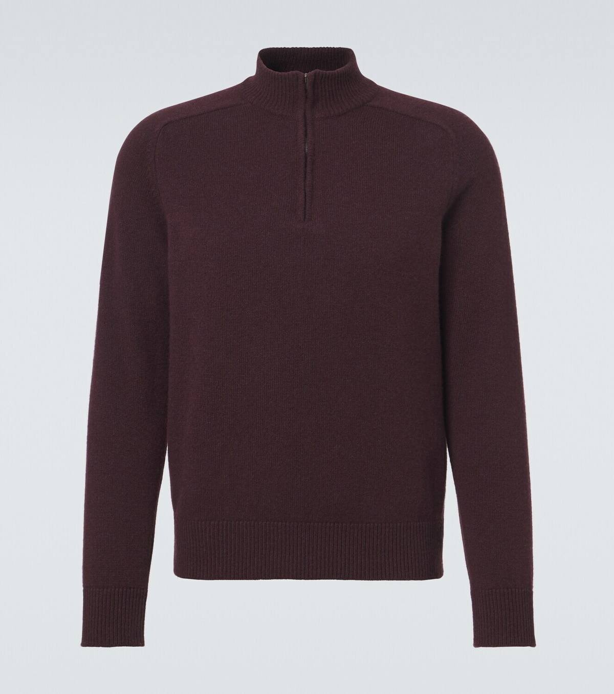 Agnona Cashmere half-zip sweater