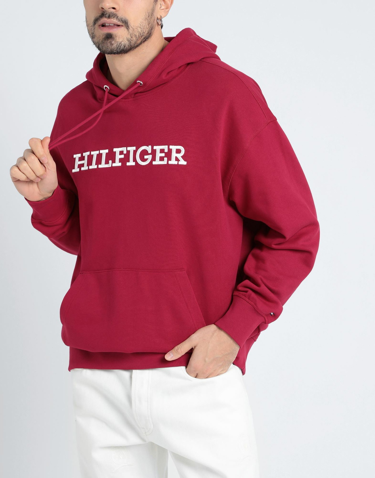 Tommy Hilfiger Mens Sweatshirt Garnet