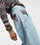 Missoni - High-rise wide-leg jeans