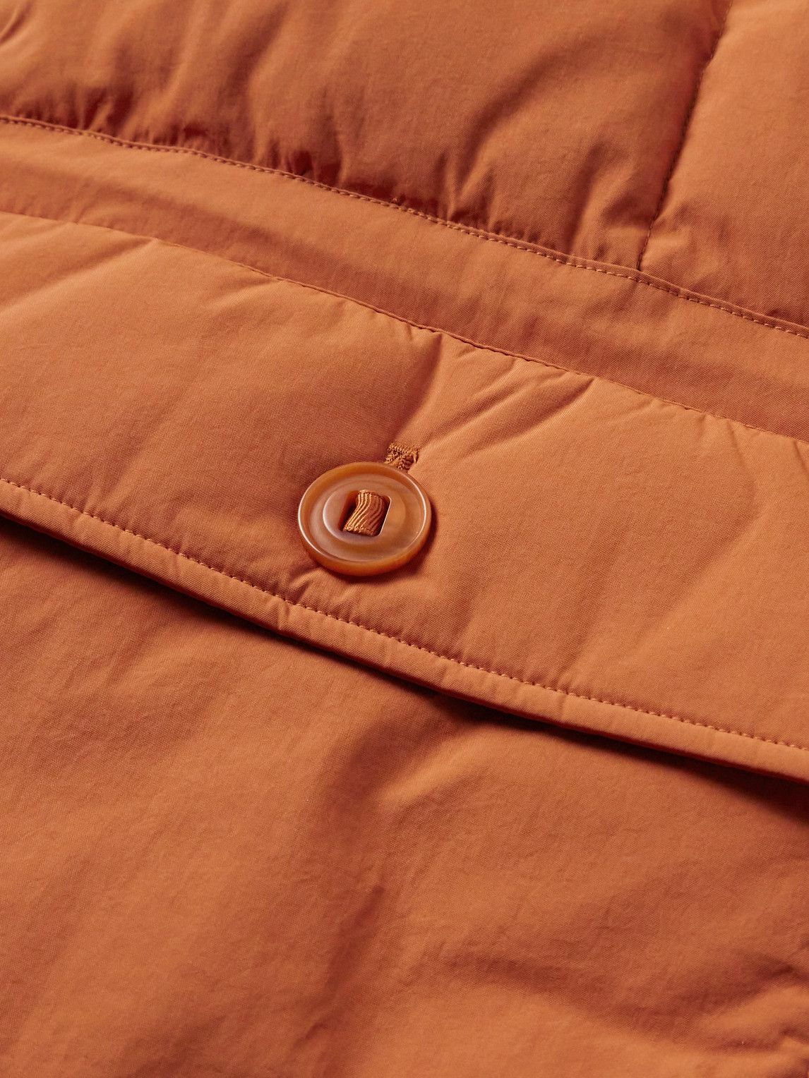 FrizmWORKS - Karakoram Quilted Nylon Down Gilet - Orange