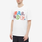 MARKET Men's Air Transit Puff T-Shirt in White