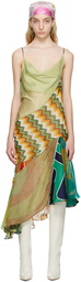 Conner Ives Multicolor Sexy Fish Midi Dress