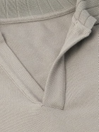 Stòffa - Cotton-Piqué Polo Shirt - Brown