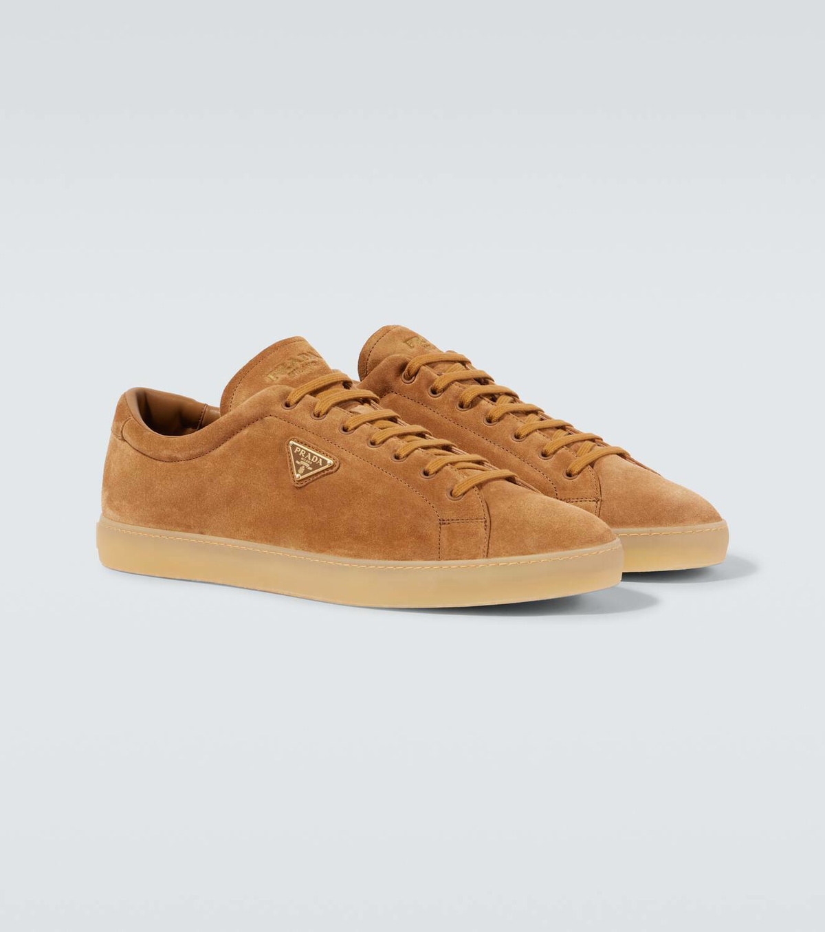 Prada Logo suede sneakers Prada