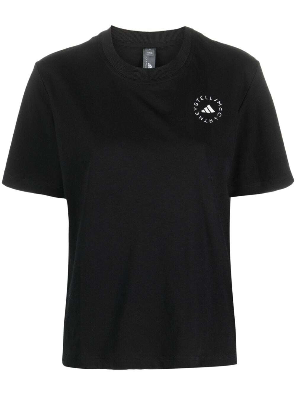 Tシャツ・カットソー ADIDAS BY STELLA McCARTNEY LOGO PRINTED JERSEY T-SHIRT ADIDAS BY STELLA MCCARTNEY - Logo Sporty T-shirt adidas by