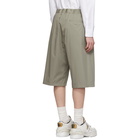 Maison Margiela Green Fine Twill Shorts