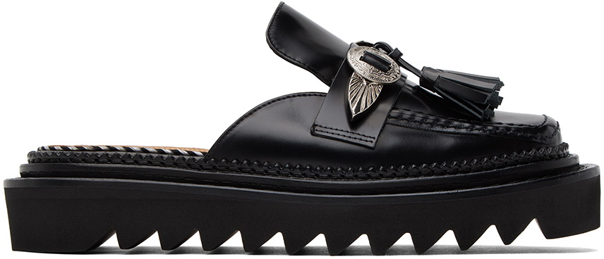 Toga Pulla Black Tassel Loafers Toga Pulla