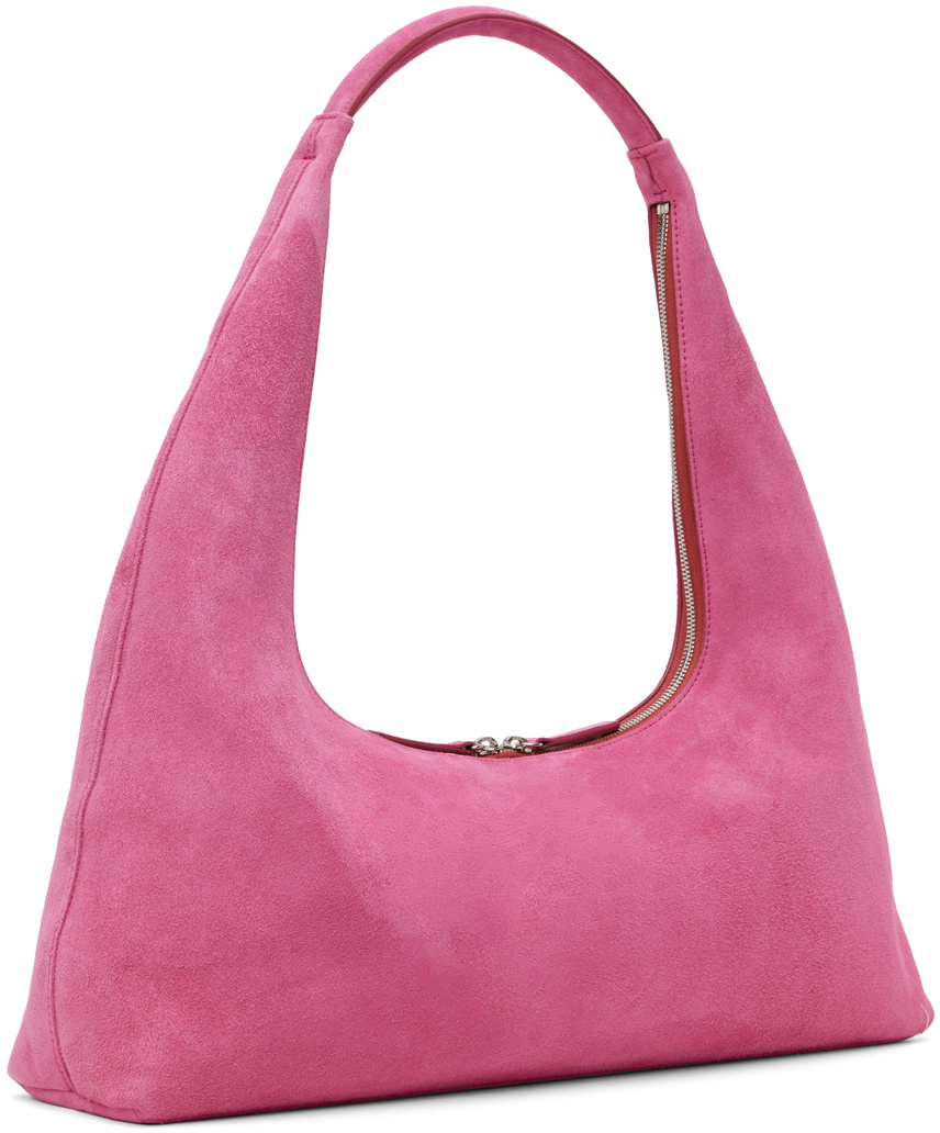 ☆MARGE SHERWOOD☆ ZIPPER SMALLlavender pink suede Marge Sherwood Soft Bag | Urban Outfitters