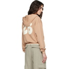 Fear of God ESSENTIALS Tan Full Zip Hoodie