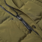 Canada Goose Men's Wyndham Parka Jacket in Military Green