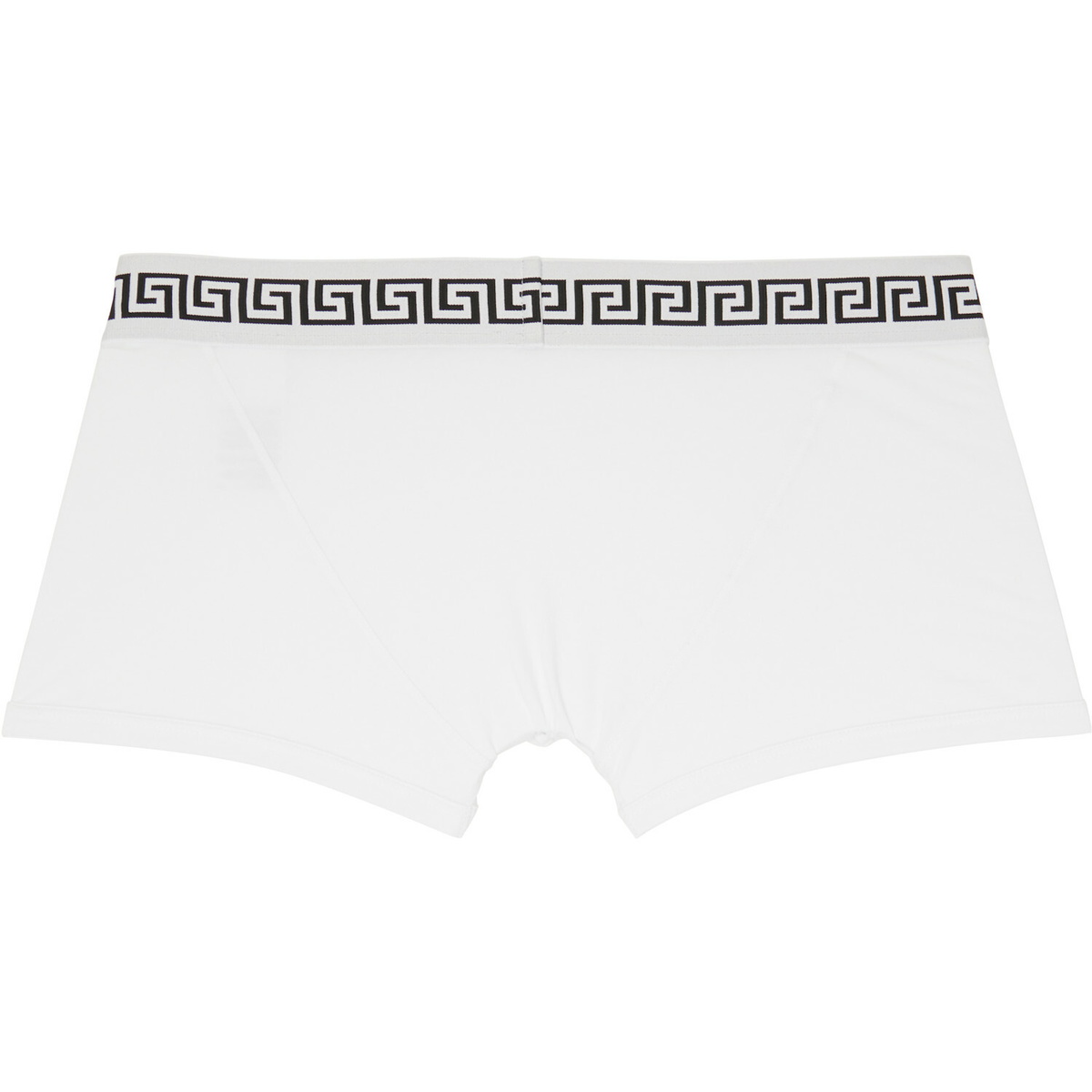 Versace Two-Pack White & Black Jersey Boxer Briefs