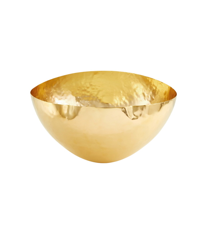 Photo: Tom Dixon Bash Vessel Large gold-plated brass bowl