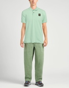 Belstaff Mens Polo shirt Lime in Green