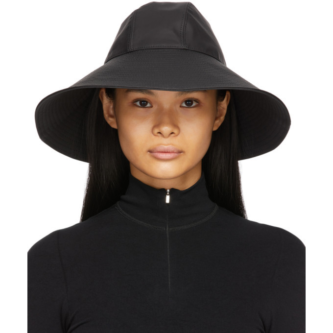 Moncler Genius 6 Moncler 1017 Alyx 9SM Black Wide Brim Beach Hat