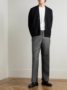 Mr P. - Straight-Leg Wool and Mohair-Blend Jeans - Black